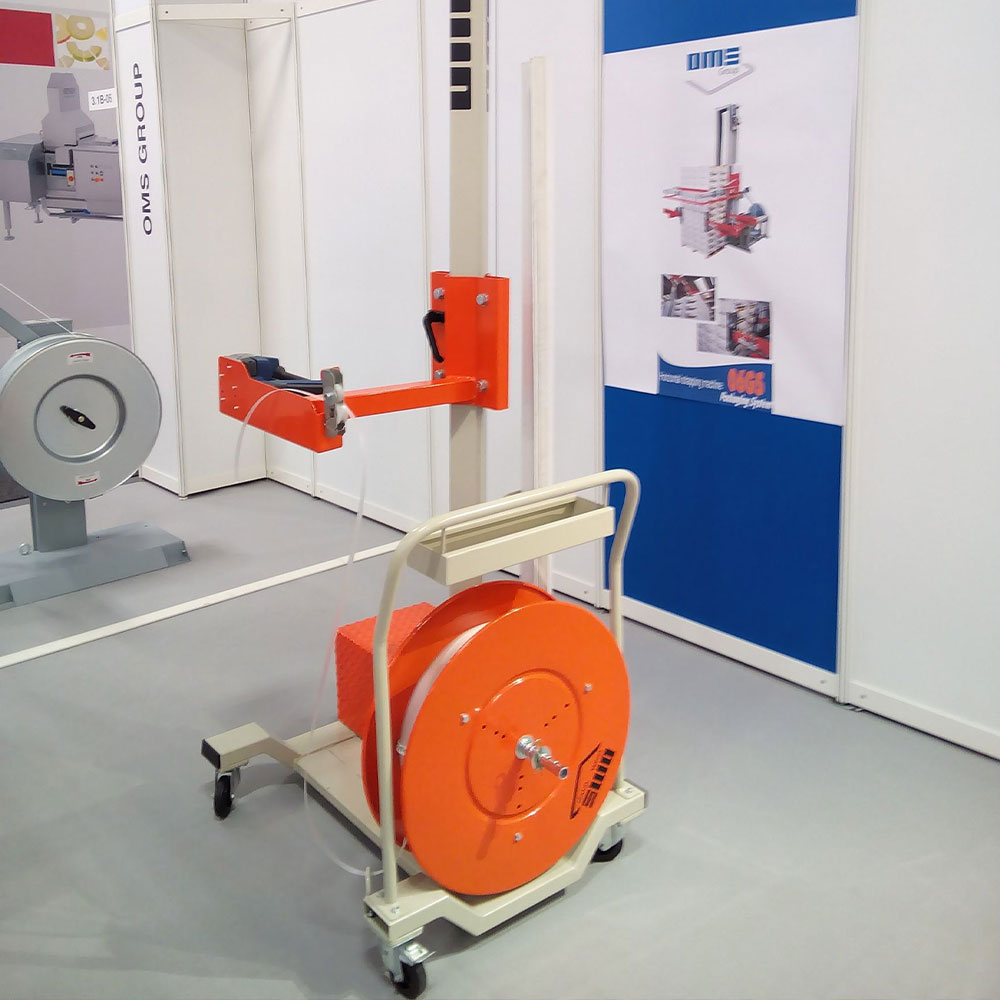 OMS600 Semi- automatic strapping machines pallets | Παντελίδης